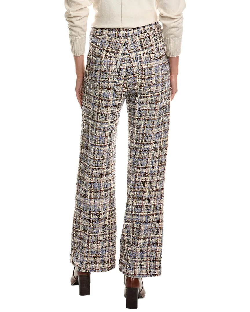 Ba&Sh Wool-Blend Tweed Pant