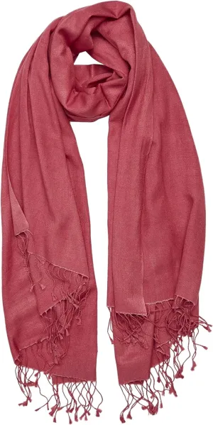 Cashmere Boutique 70% Cashmere and 30% Silk Pashmina Shawls for Women - Luxury Lightweight, Soft and Warm - 36" x 80"