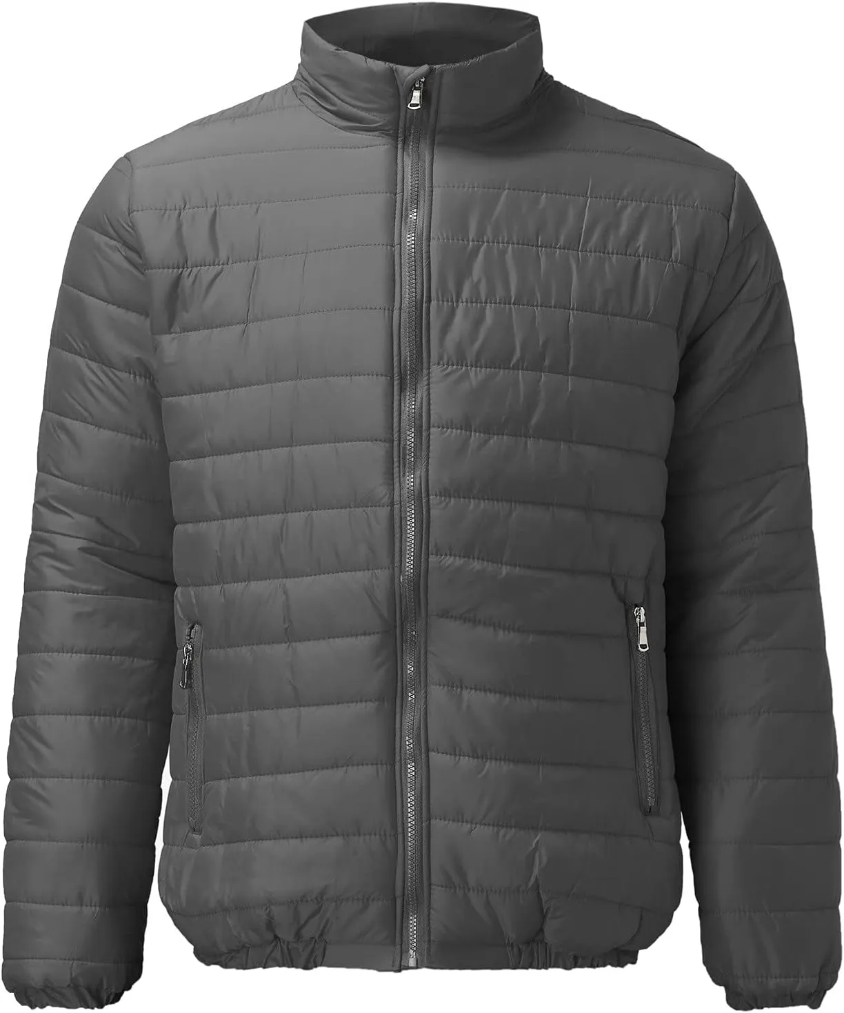 Mens Winter Down Puffer Jacket Packable Lightweight Down Jacket Windproof Outerwear Men Quilted Jackets Coat 2023