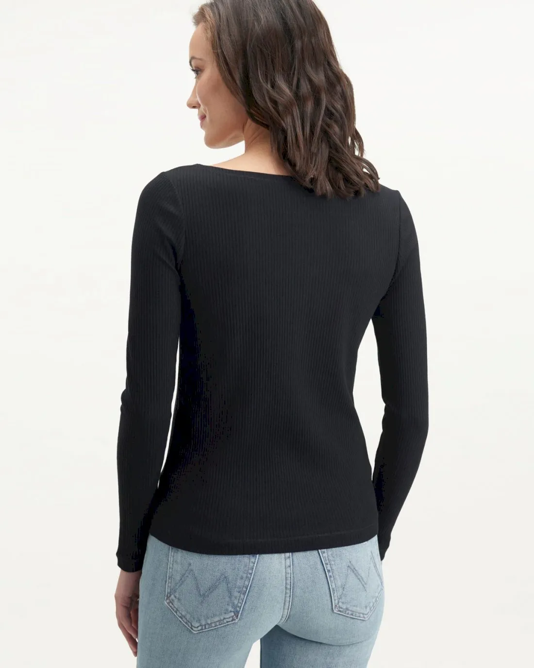 Rib Long Sleeve Layering Tee
