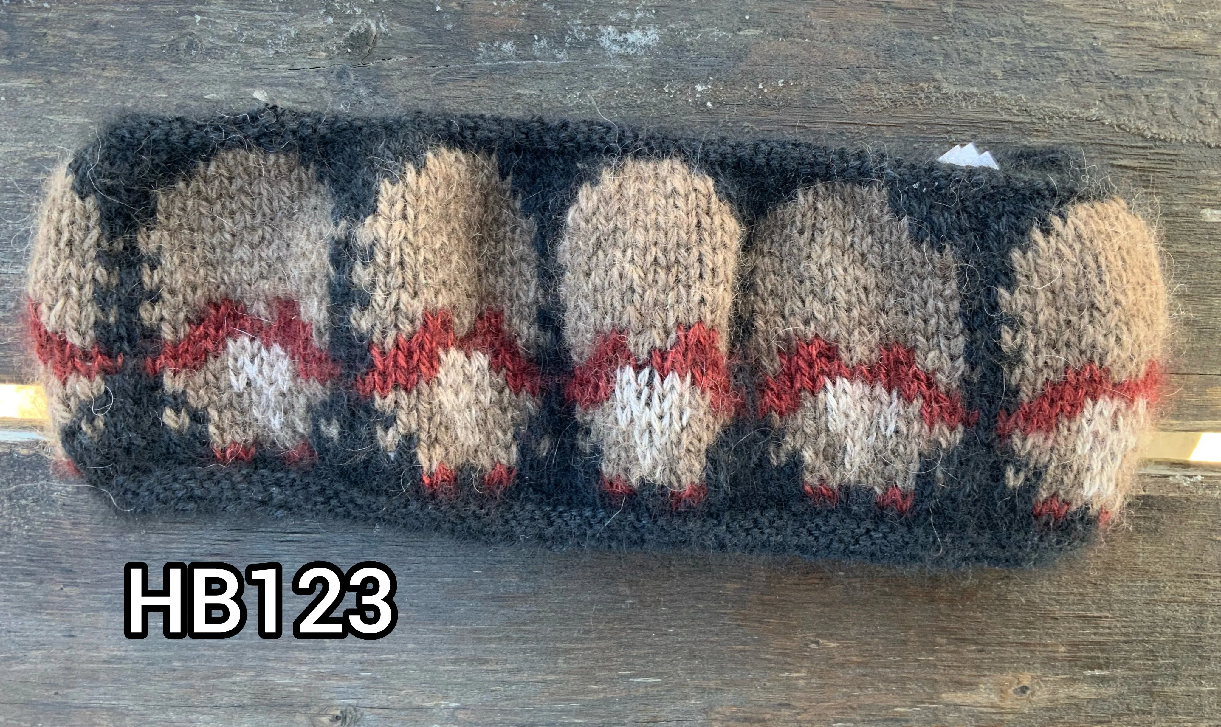 Silk Black Herd Circle Headband